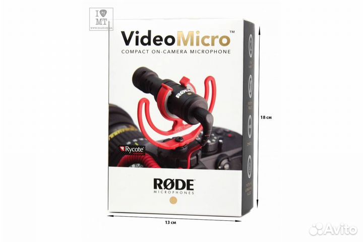 Микрофон Rode VideoMicro новый