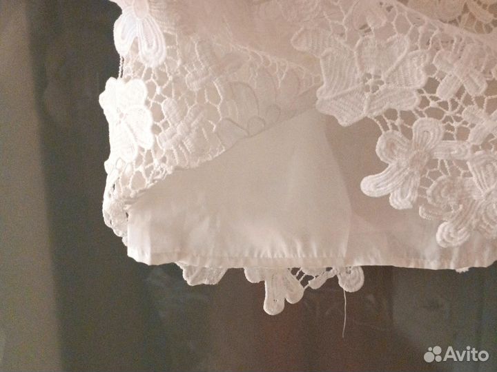 Платье белое 42