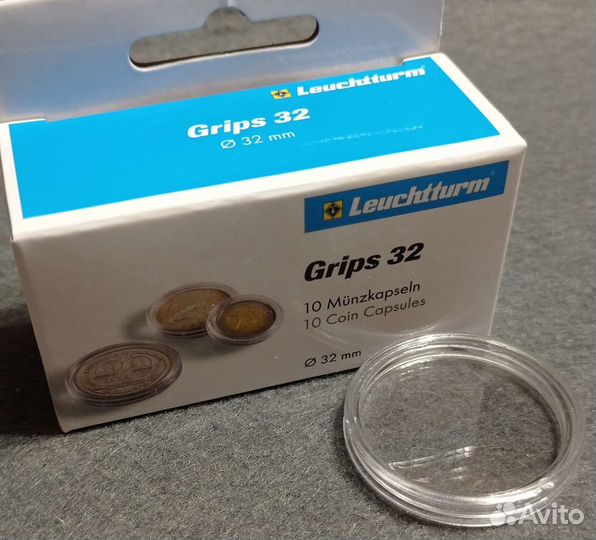 Капсулы для монет Лейхттурм Leuchtturm