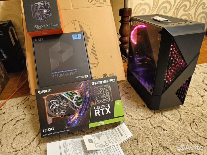 Игровой пк RTX 3080 I5 11400