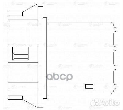 Резистор э/вент. отоп. для а/м Nissan Qashqai