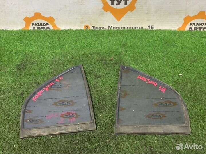 Форточки задних дверей Mitsubishi Carisma