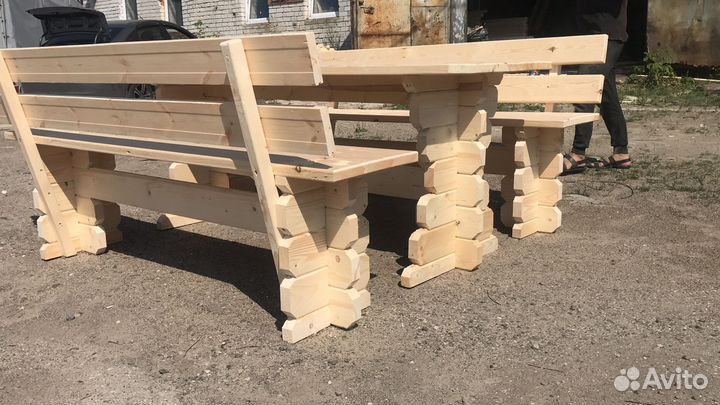 Стол,лавки