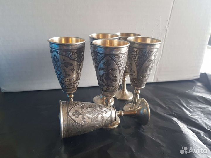 Серебряные рюмки СССР