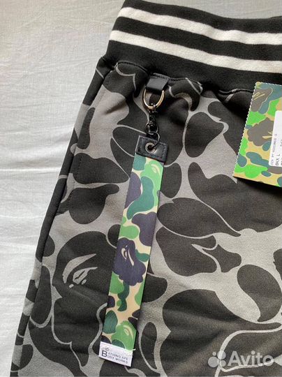 Bape трикотажные шорты