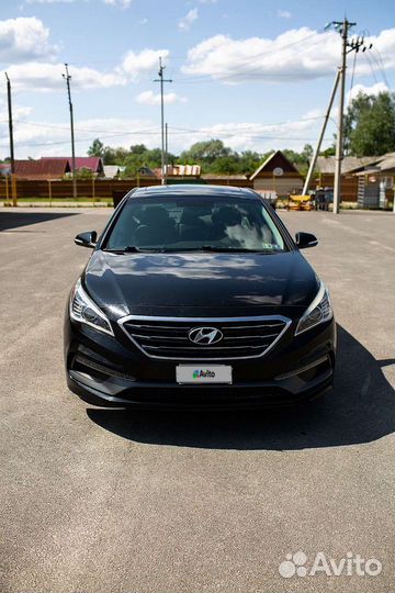 Hyundai Sonata 2.4 AT, 2017, 55 000 км
