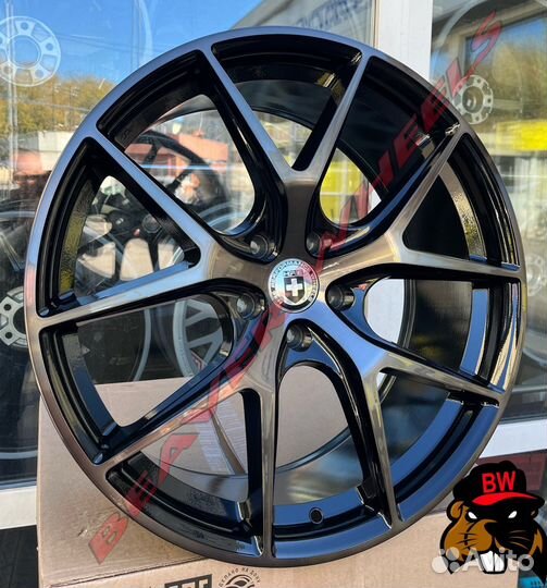 Диски R20 5x114 HRE Black Tone