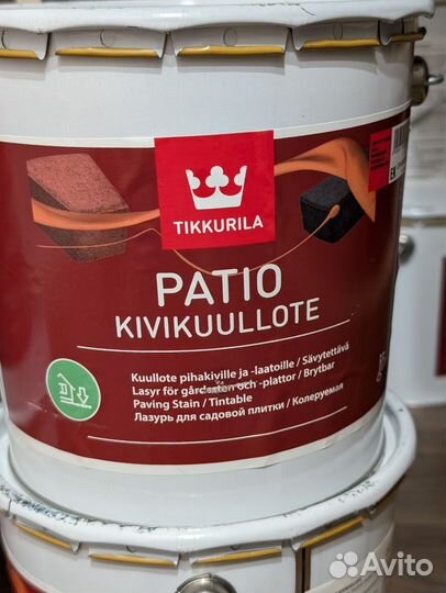 Краска для плитки Tikkurila Patio Kivikuullote