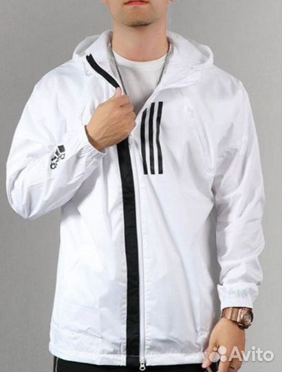 Men's adidas Sports Stylish Zipper Hooded Jacket