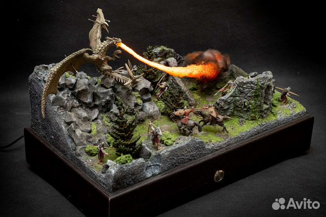 Диорама - ночник