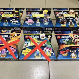 Lego Dimensions Level Pack's, Team Pack's