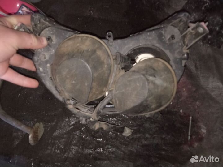 Запчасти на мотоцикл альфа, фара на скутер