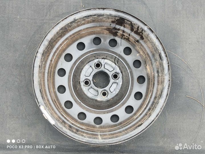 Штампованный диск R15 Оригинал Лифан Солано