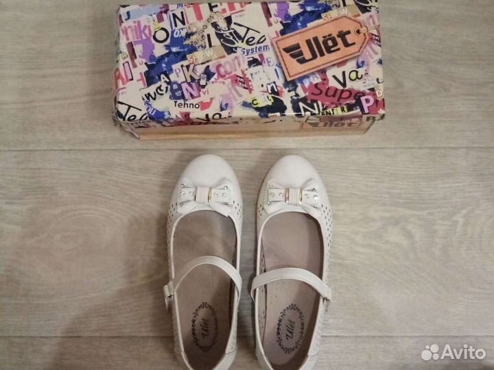 Туфельки для девочки 34 р