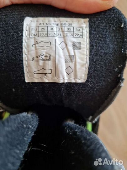 Роликовые коньки детские, бу, размер 31-34,5