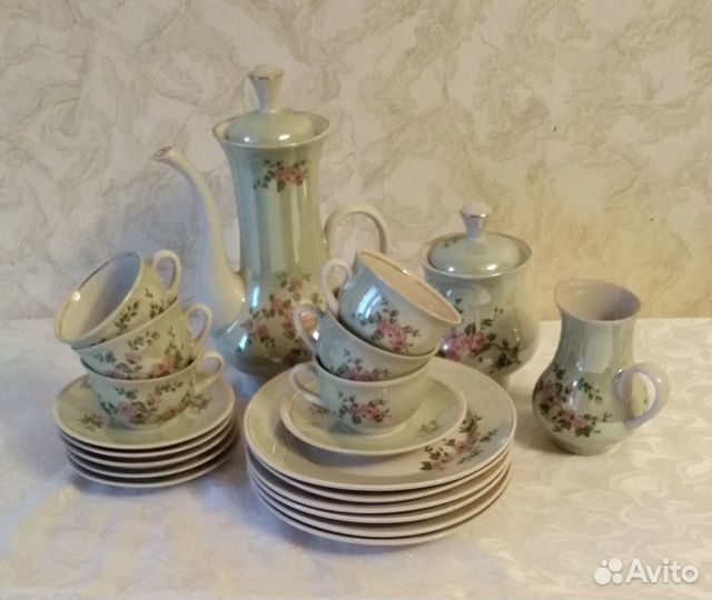 Сервиз кофейный, 21 предмет, СССР