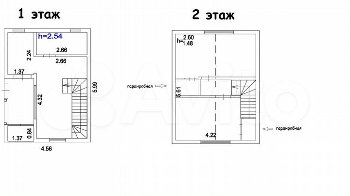 Дом 46 м² на участке 8 сот.