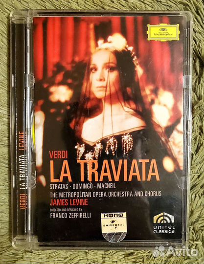 Травиата (Стратас, Дзеффирелли) DVD