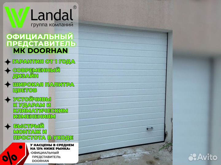 Секционные ворота