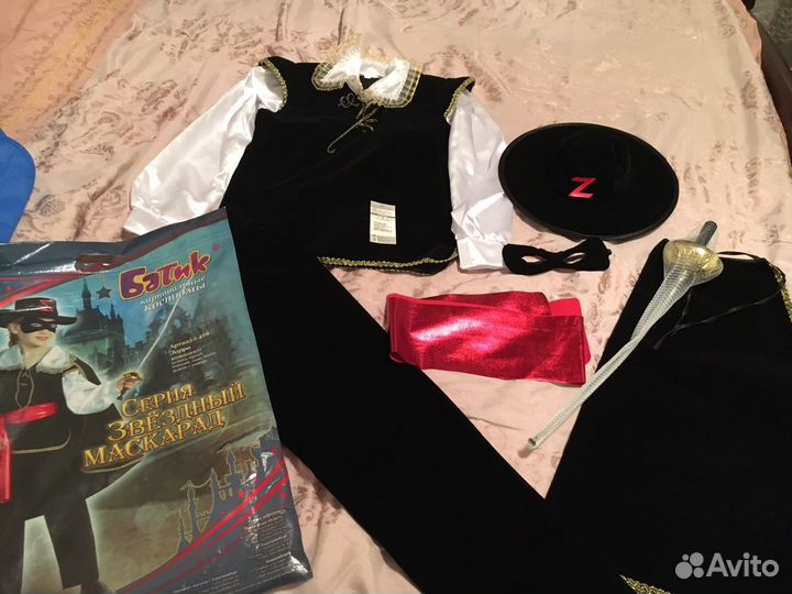 Карнавальный костюм Зорро