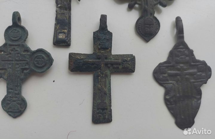 Старинные крестики от 16 до 19 века