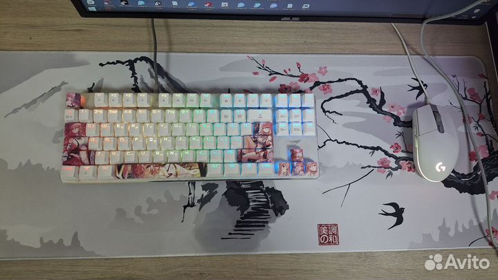 Мышка logitech g102 белая