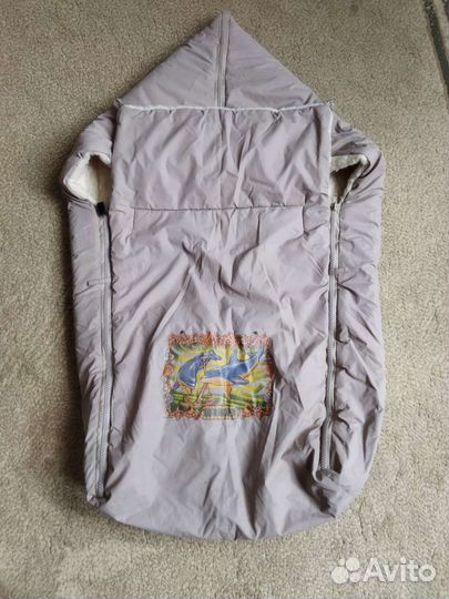 Зимний конверт в коляску