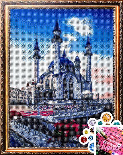 Выкладка алмазной мозайки (портреты по фото)