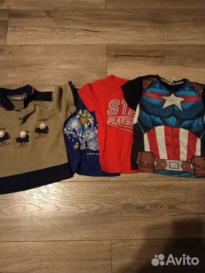 Пакет одежды на мальчика 98-104