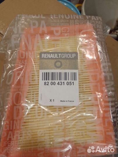 Фильтр воздушный Renault 8200431051