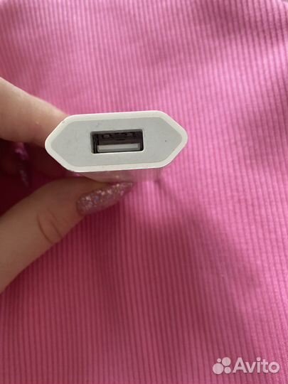 Зарядное устройство сетевое Apple USB