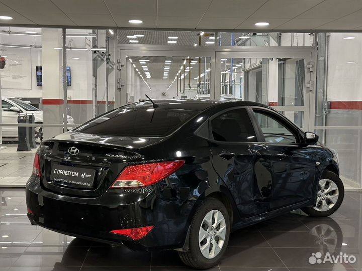 Hyundai Solaris 1.4 МТ, 2015, 116 000 км