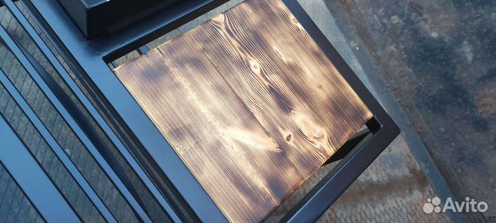 Мангал в стиле loft