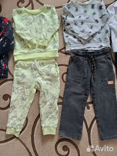 Детские вещи пакетом на мальчика 92 осень