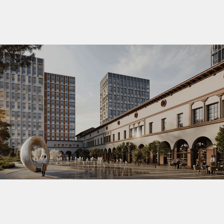 2-к. квартира, 63,1 м², 14/22 эт.