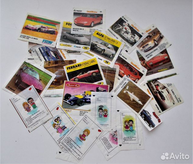 Вкладыш Турбо Супер super. одним лотом. 25 шт