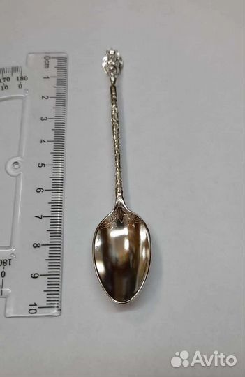 Ложка серебро ангел