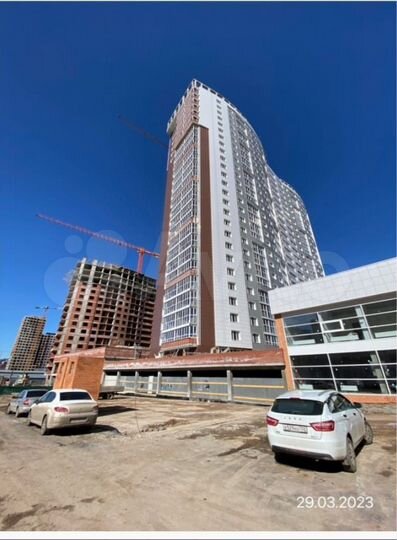 2-к. квартира, 69,8 м², 9/25 эт.