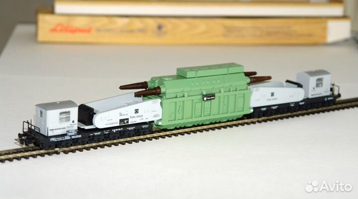 14-ти осная платформа, liliput, HO 1:87