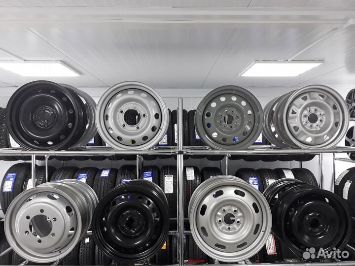 Диски штампованные R15 на Renault Logan 2, X-RAY