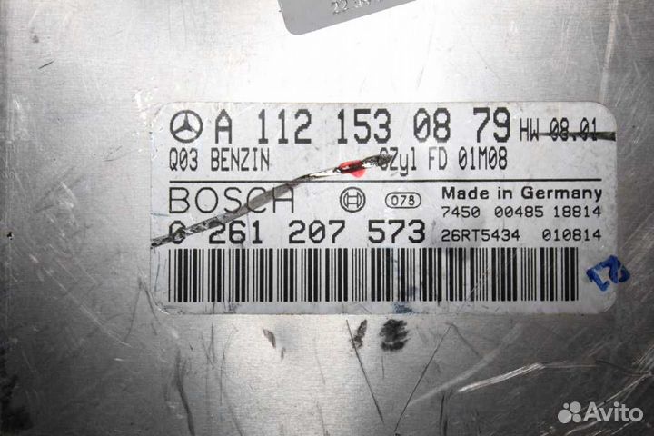 Блок EFI mercedes. 112.942 112.944 112.946 112.949 112.955 C-class CLK-class E-class M-class S-class