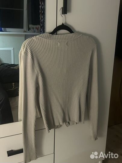 Кофта на молнии серая