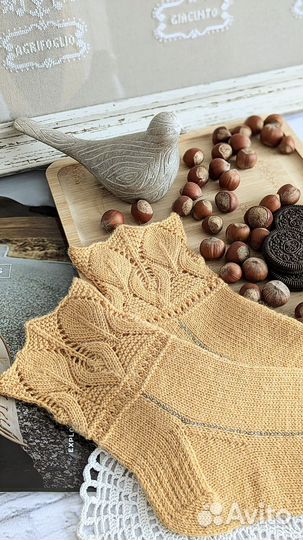 Носки вязаные ручной работы женские