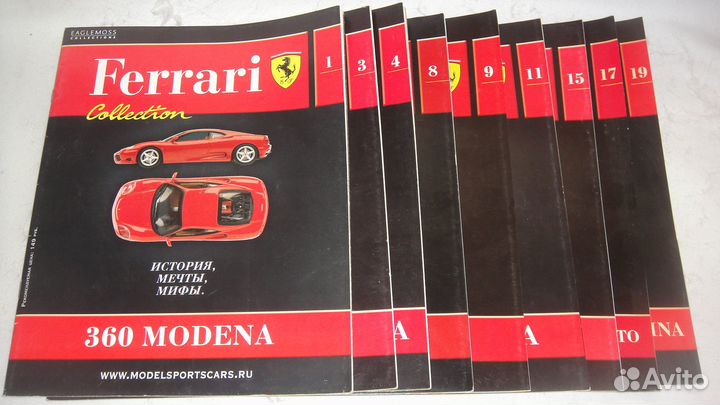 Журналы Ferrari, Суперкары