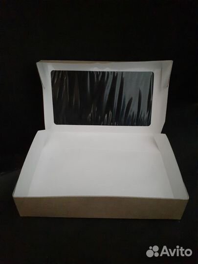 Крафт коробки с окошком 20124