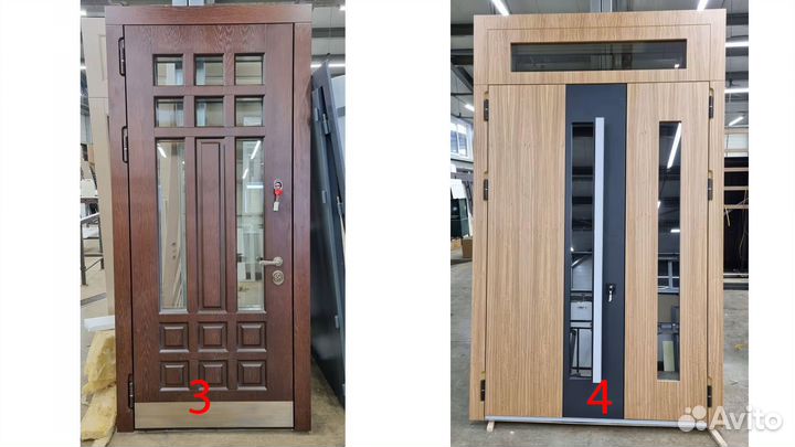 Элитные парадные входные двери с терморазрывом
