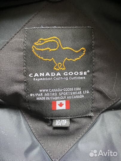 Пуховик зимний мужской Canada goose