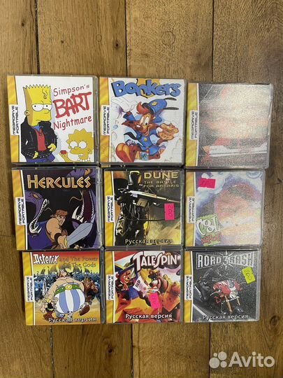 Катриджи на Megadrive Portable