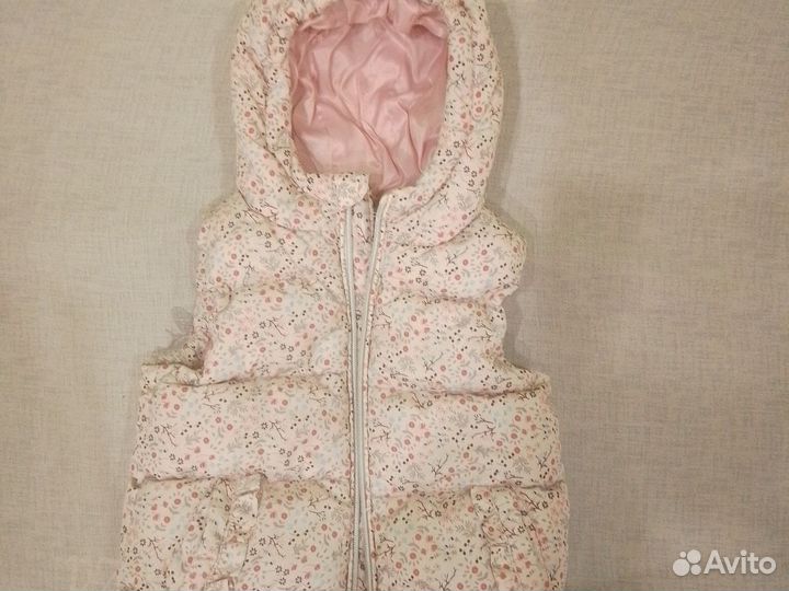 Жилетка для девочки 92