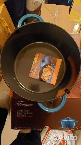 Утятница чугунная Fontignac, Посуда для запекания объявление продам